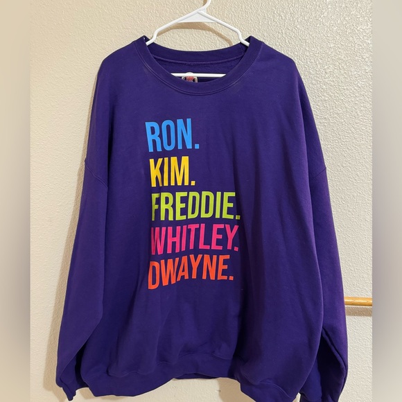 “A Different World” Sweater Purple unisex - Picture 1 of 3